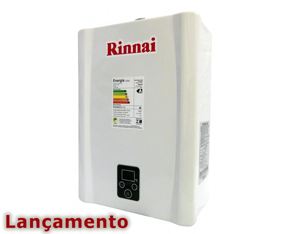 Aquecedor de Água a Gás - Rinnai E17 <span style='color: red;'>( NOVO )</span>