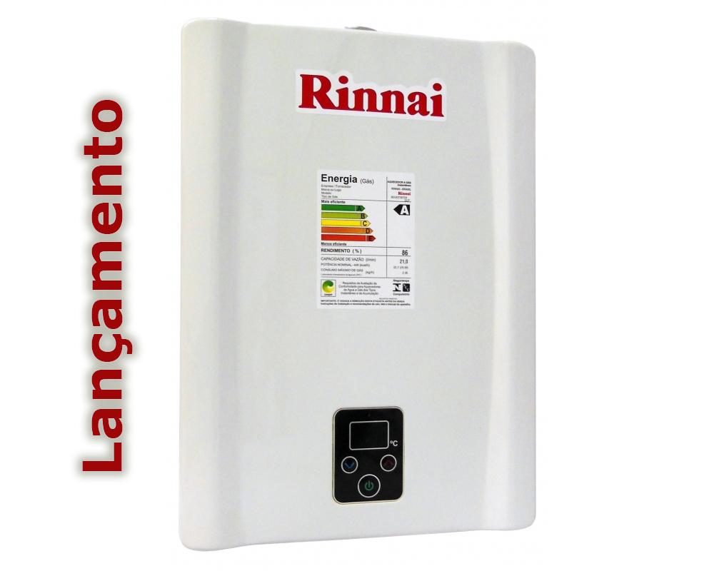 Aquecedor de Água a Gás - Rinnai E21 <span style='color: red;'>( NOVO )</span>